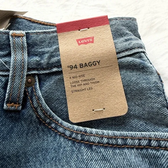 New with Tags Levis 94 Baggy Jeans - Picture 2 of 7